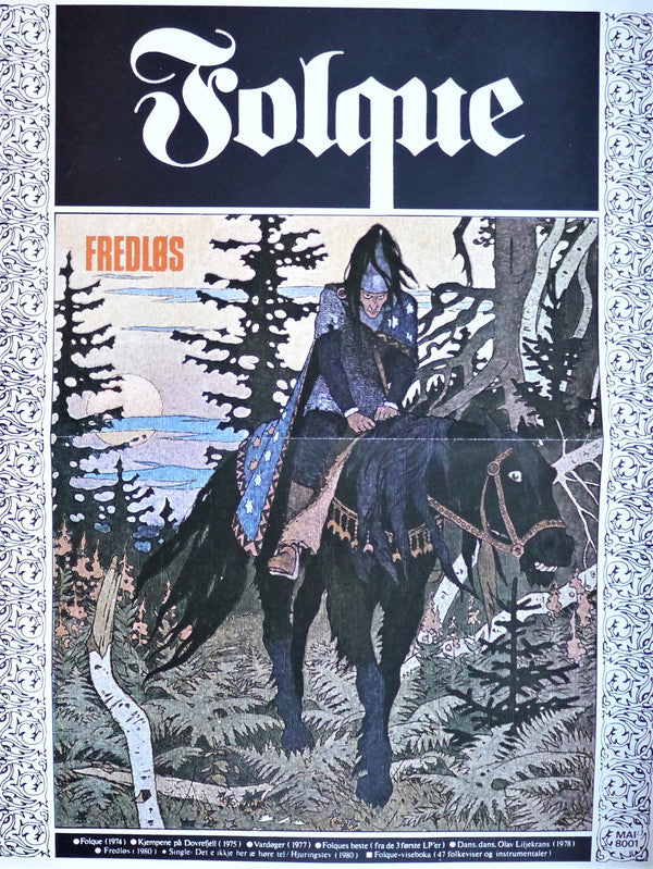 Folque : Fredløs (LP, Album)