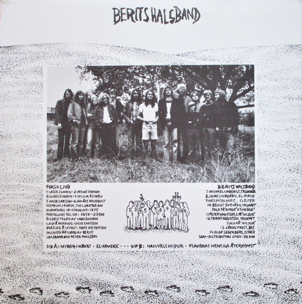 Berits Halsband : Berits Halsband (LP, Album)