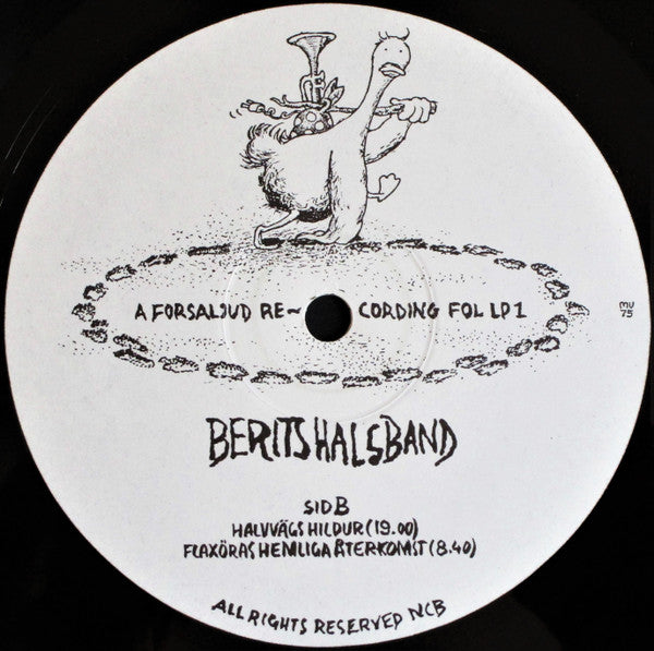 Berits Halsband : Berits Halsband (LP, Album)