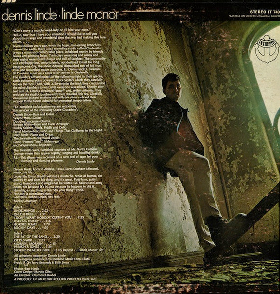 Dennis Linde ~ Linde Manor (Vinyl) - Djungel & Jazz