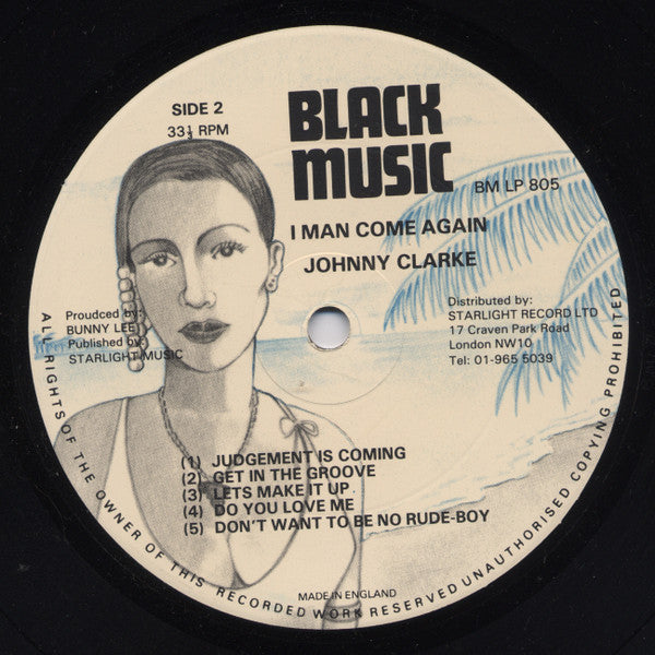 Johnny Clarke : I Man Come Again (LP)