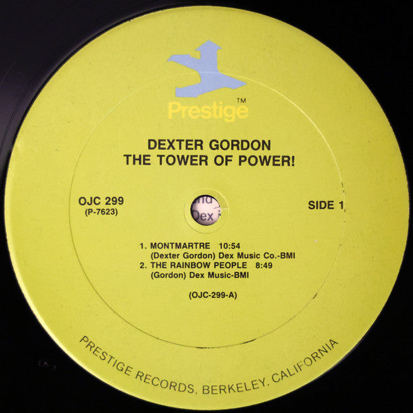 Dexter Gordon ~ The Tower Of Power! (Vinyl) - Djungel & Jazz