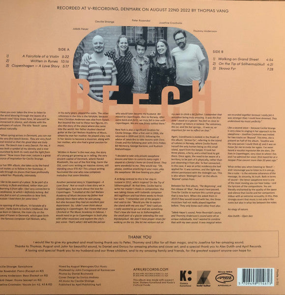 Cecilie Strange ~ Beech (Vinyl) - Djungel & Jazz