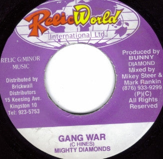 Mighty Diamonds* : Gang War (7")