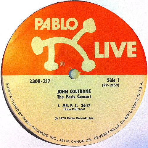 John Coltrane ~ The Paris Concert (Vinyl) - Djungel & Jazz