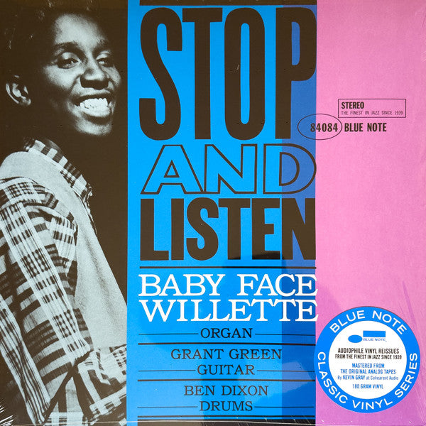 Baby Face Willette ~ Stop And Listen (Vinyl) - Djungel & Jazz