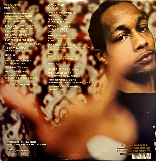 DJ Quik : Balance & Options (2xLP, Album)
