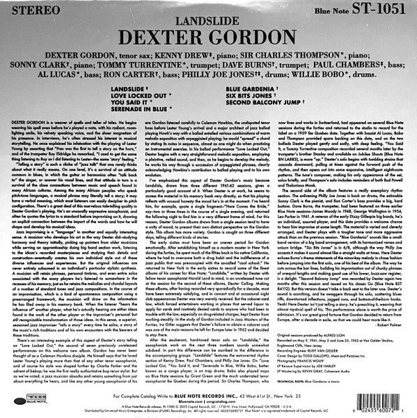 Dexter Gordon ~ Landslide (Vinyl) - Djungel & Jazz
