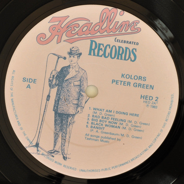 Peter Green ~ Kolors (Vinyl) - Djungel & Jazz