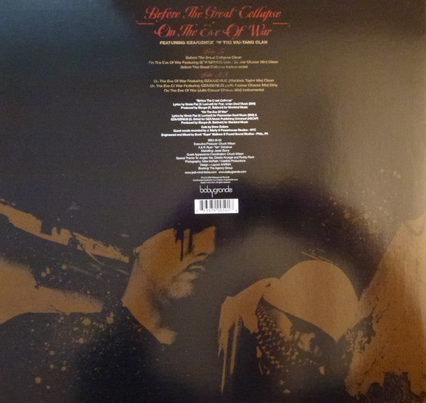 Jedi Mind Tricks ~ Before The Great Collapse / On The Eve Of War (Vinyl) - Djungel & Jazz