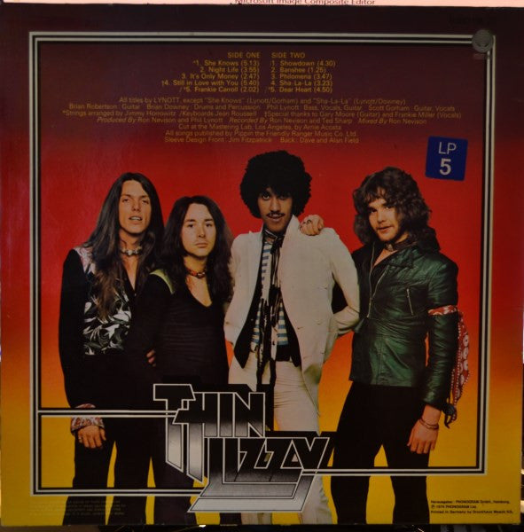 Thin Lizzy ~ Nightlife (Vinyl) - Djungel & Jazz