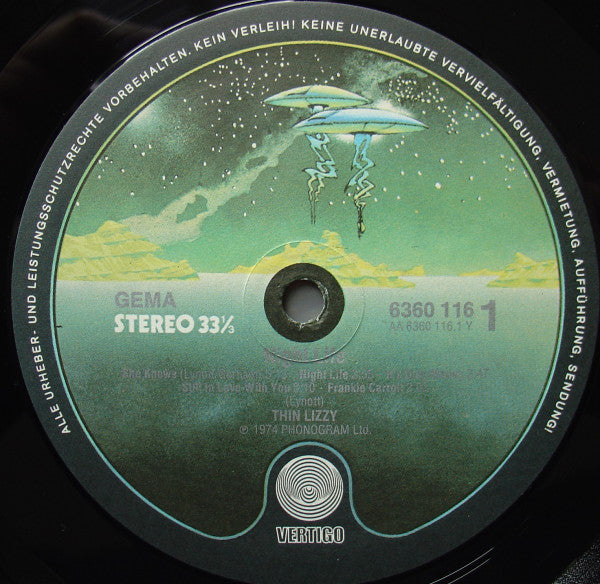 Thin Lizzy ~ Nightlife (Vinyl) - Djungel & Jazz