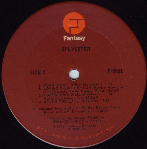 Sylvester : Sylvester (LP, Album, Pit)