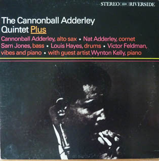 The Cannonball Adderley Quintet ~ Plus (Vinyl) - Djungel & Jazz