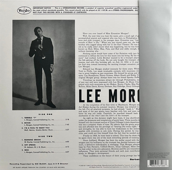 Lee Morgan ~ Here's Lee Morgan (Vinyl) - Djungel & Jazz