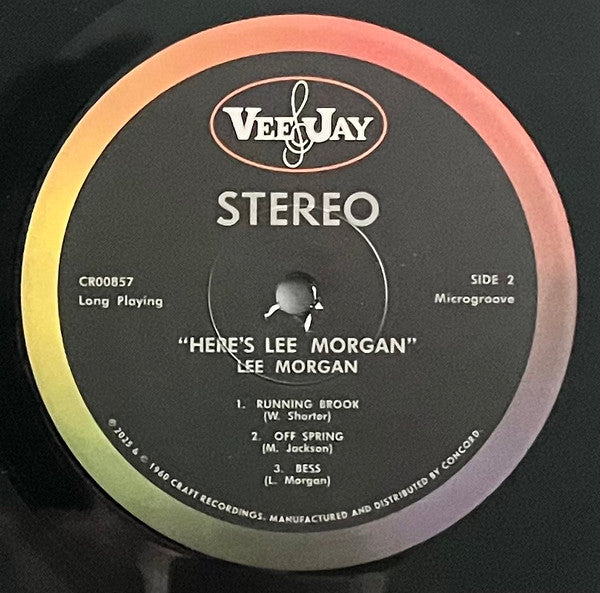 Lee Morgan ~ Here's Lee Morgan (Vinyl) - Djungel & Jazz