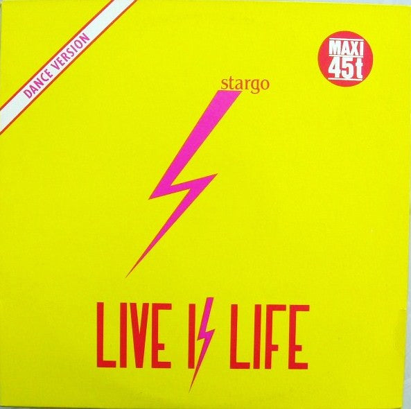 Stargo ~ Live Is Life (Dance Version) (Vinyl) - Djungel & Jazz