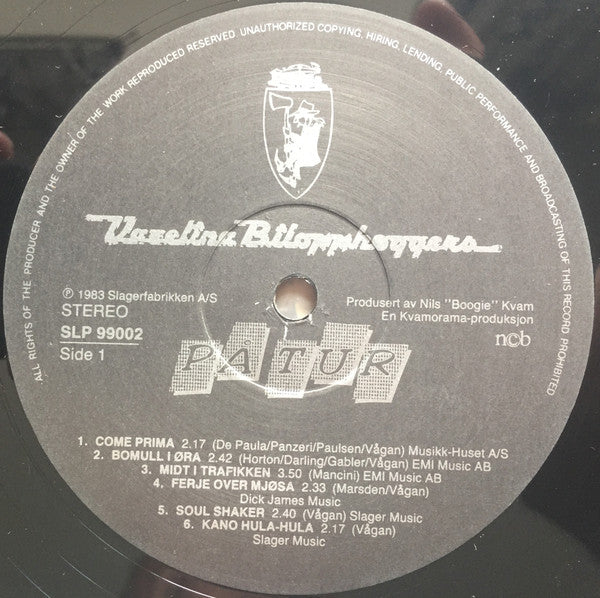 Vazelina Bilopphøggers ~ På Tur (Vinyl) - Djungel & Jazz