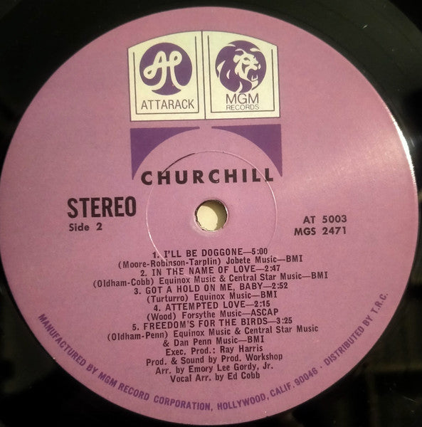 Churchill (4) : Churchill (LP, Album)