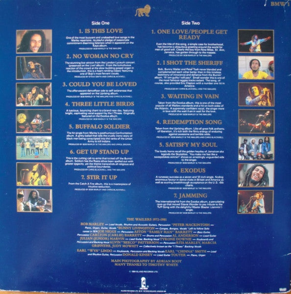 Bob Marley & The Wailers : Legend - The Best Of Bob Marley And The Wailers (LP, Comp, Gat)