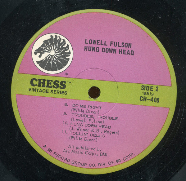 Lowell Fulson ~ Hung Down Head (Vinyl) - Djungel & Jazz