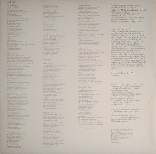 220 Volt : Eye To Eye (LP, Album)