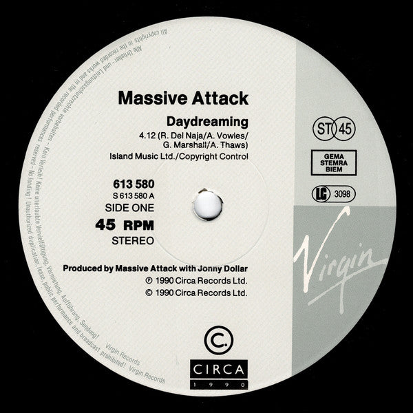 Massive Attack ~ Daydreaming (Vinyl) - Djungel & Jazz