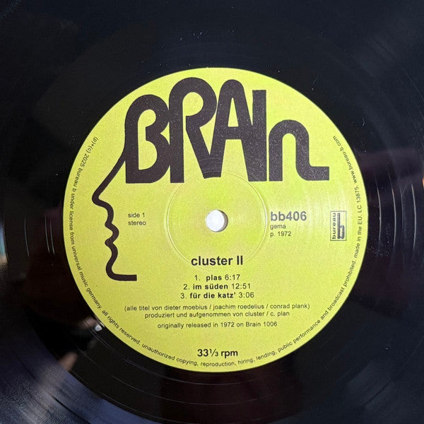 Cluster ~ Cluster II (Vinyl) - Djungel & Jazz