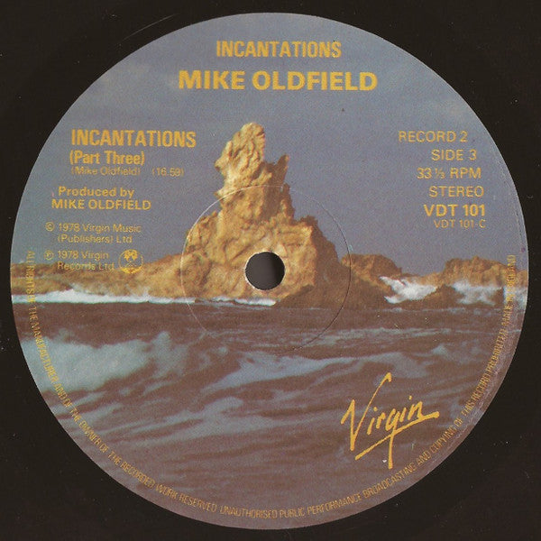 Mike Oldfield ~ Incantations (Vinyl) - Djungel & Jazz