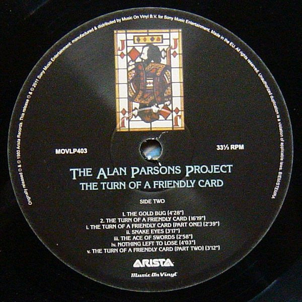 The Alan Parsons Project ~ The Turn Of A Friendly Card (Vinyl) - Djungel & Jazz