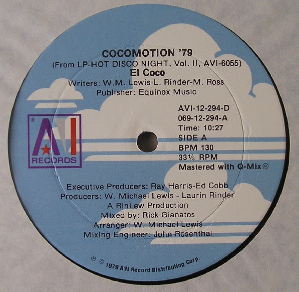 El Coco : Cocomotion '79 (12", Single)
