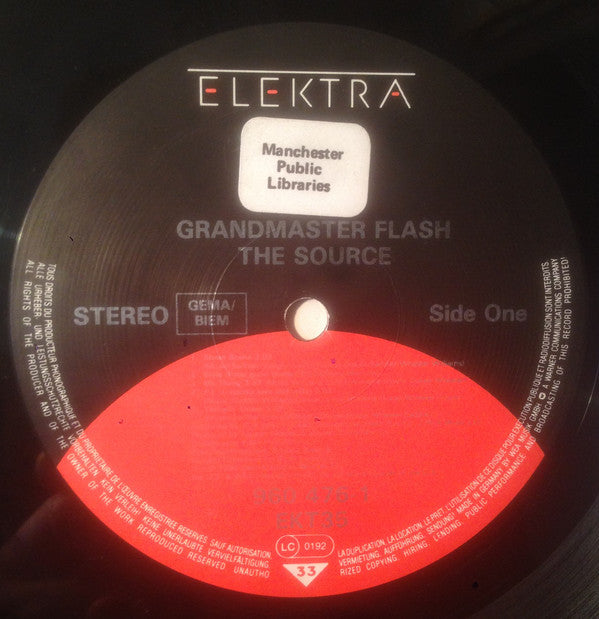 Grandmaster Flash ~ The Source (Vinyl) - Djungel & Jazz