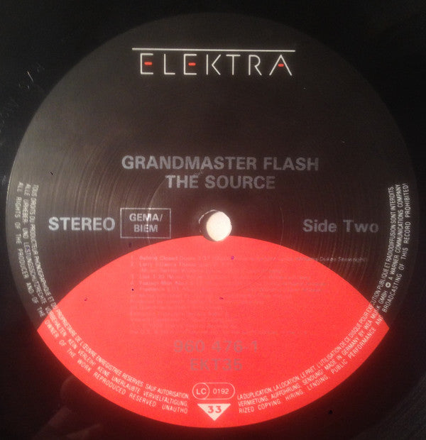 Grandmaster Flash ~ The Source (Vinyl) - Djungel & Jazz