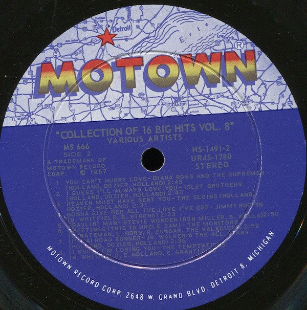 Various ~ A Collection Of Original 16 Big Hits Vol. 8 (Vinyl) - Djungel & Jazz