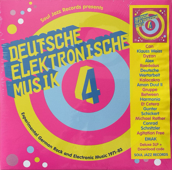Various : Deutsche Elektronische Musik 4 (Experimental German Rock And Electronic Music 1971-83) (3xLP, Comp)