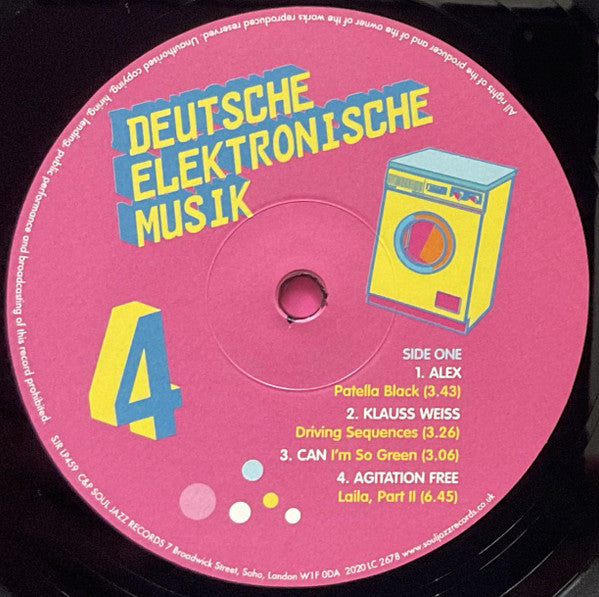 Various : Deutsche Elektronische Musik 4 (Experimental German Rock And Electronic Music 1971-83) (3xLP, Comp)