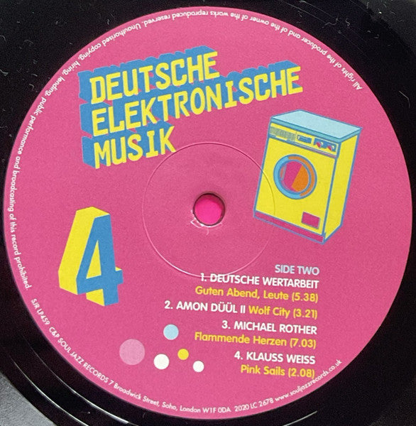Various : Deutsche Elektronische Musik 4 (Experimental German Rock And Electronic Music 1971-83) (3xLP, Comp)