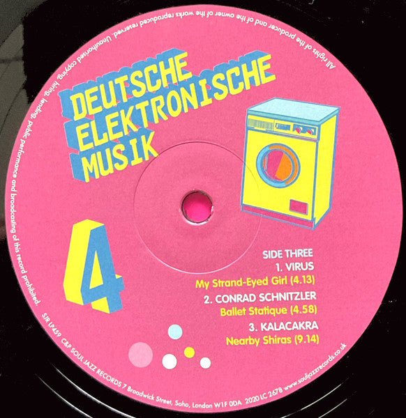 Various : Deutsche Elektronische Musik 4 (Experimental German Rock And Electronic Music 1971-83) (3xLP, Comp)