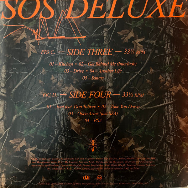 SZA ~ SOS Deluxe: Lana (Vinyl) - Djungel & Jazz