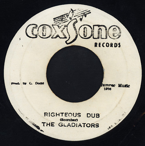 Albert Griffiths & The Gladiators : Righteous Man (7", Single)