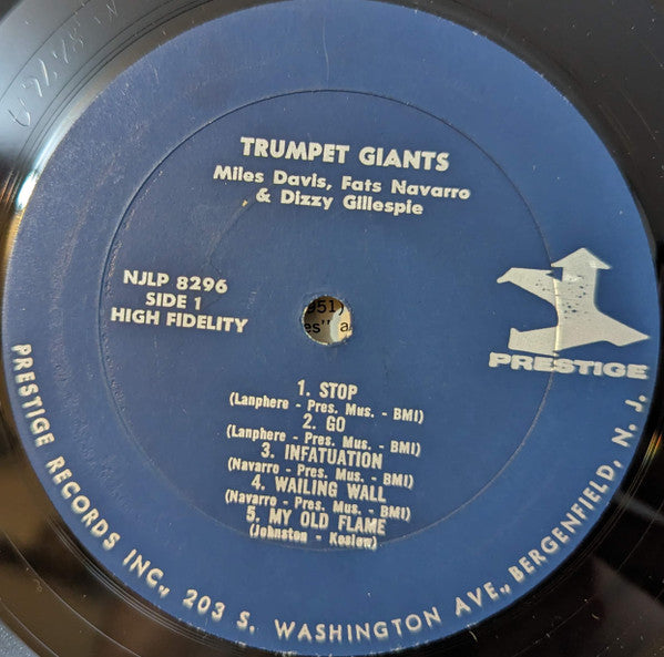 Miles Davis / Dizzy Gillespie / Fats Navarro ~ Trumpet Giants (Vinyl) - Djungel & Jazz