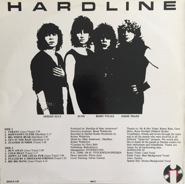 Hardline  ~ Hardline (Vinyl) - Djungel & Jazz