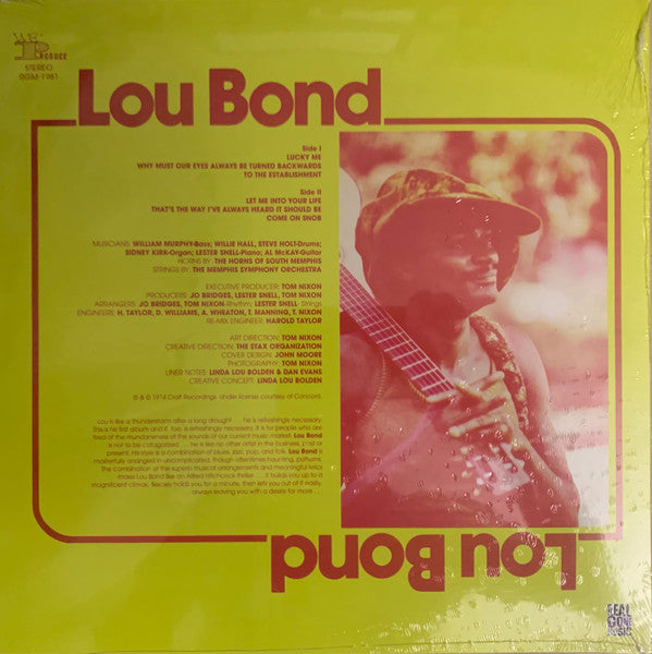 Lou Bond ~ Lou Bond (Vinyl) - Djungel & Jazz
