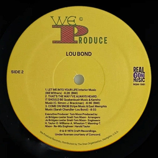 Lou Bond ~ Lou Bond (Vinyl) - Djungel & Jazz