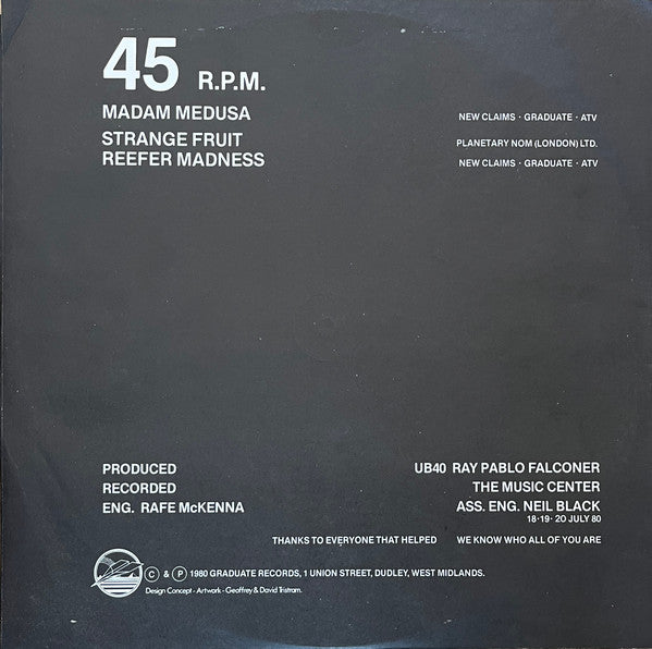 UB40 ~ Signing Off (Vinyl) - Djungel & Jazz