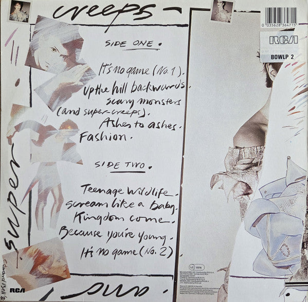 David Bowie ~ Scary Monsters (Vinyl) - Djungel & Jazz