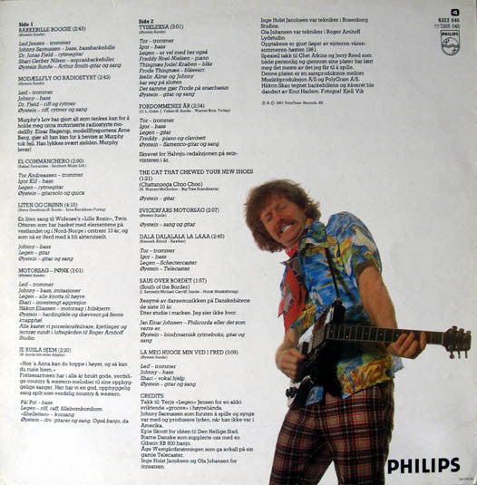 Øystein Sunde ~ Barkebille Boogie (Vinyl) - Djungel & Jazz