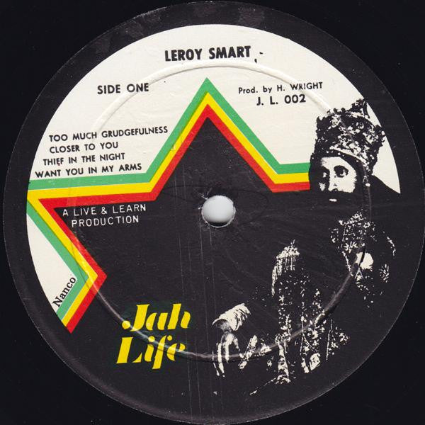 Leroy Smart ~ Too Much Grudgefulness (Vinyl) - Djungel & Jazz