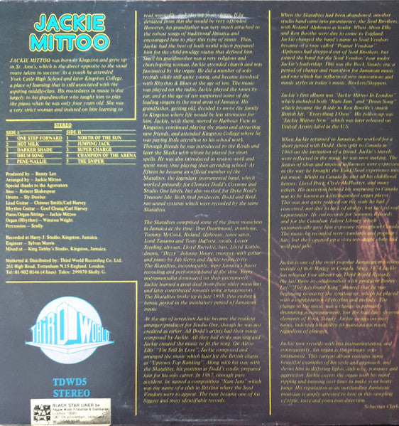 Jackie Mittoo : The Original (LP, Album, RE)