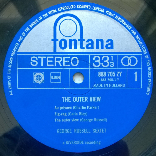 The George Russell Sextet ~ The Outer View (Vinyl) - Djungel & Jazz